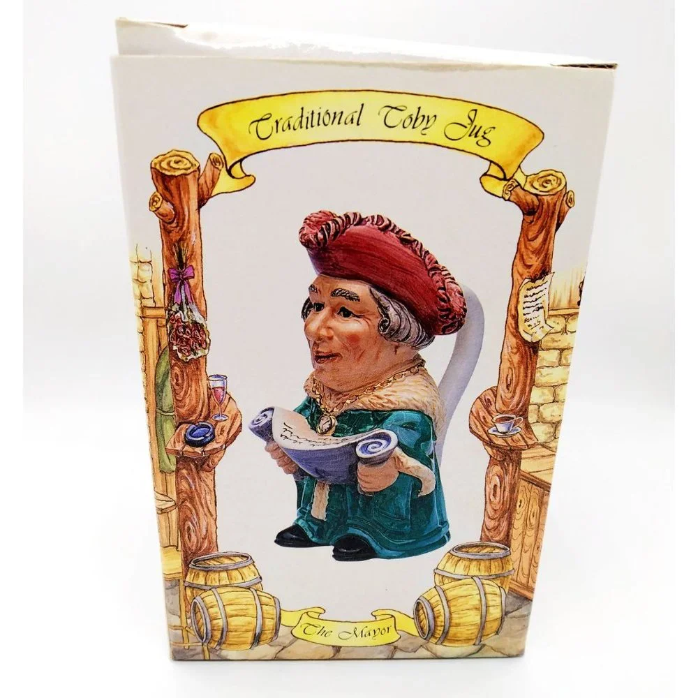 Leonardo Traditional Toby Creamer Jug - The Mayor